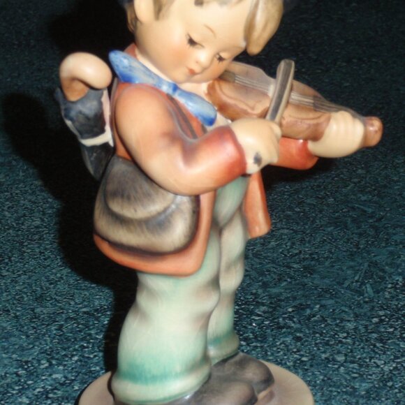 "Little Fiddler" Goebel Hummel Collectible Figurine TMK3 CUTE COLLECTIBLE GIFT! - Picture 7 of 9